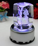 K9 Crystal Cube 3D Laser Crystal 