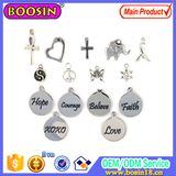 Fashion Custom Jewelry Tag Metal Logo Charm for Bracelet