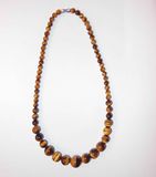 Fashion Semi Precious Stone Crystal Jewelry Necklace (ESB01352)