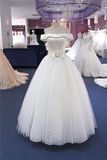 Stin Simple Bridal Wedding Gown Dress Dresses (Q90379)