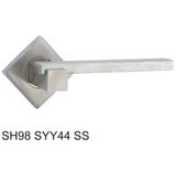 Stainless Steel Hollow Tube Lever Door Handle (SH98SYY44 SS)