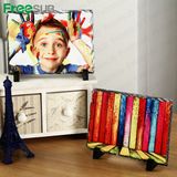 Freesub Directly Factory Hot Selling Small MOQ New Year Decorative Blank Sublimation Coated Stone Rock Photo Sh-03