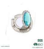Lady Crystal Table Folding Bag Purse Hanger Holder Bag Hanger