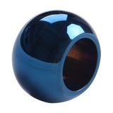Metal Jewelry Blue Plated Beads for Man