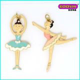 Guangzhou Factory Hot Sale Fancy Gold Girl Charm Jewelry