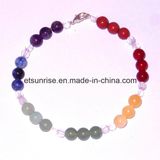 Semi Precious Stone Fashion Natural Crystal Tiger Eye Man Women Assessories Charming Bracelet