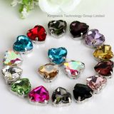 Sew on Rhinestone in Metal Base Crystal Stones Setting