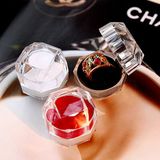 Acrylic Crystal Clear Ring Box Jewelry Box Case Gift Boxes