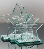 Hotsale Star Shaped Glass Award Trophy in Cheap Price