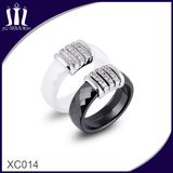 Xc014 Ceramic Faceted Rings for Mother and Her Daughter