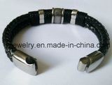 Mens Fashion Jewelry Genuine Leather Bracelet