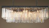 Square Modern Crystal Decorative Pendant Lamp for Home or Hotel