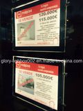 Horizontal or Vertical Ceiling Hanging LED Signs
