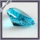 Charming Millennium Cut Aquamarine Glass