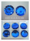 Round Shaped Glass Accessory for Clothing
