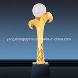 High-End Atmospheric Crystal Resin Trophy