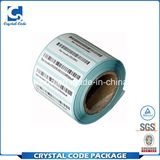Novel in Design Anti Theft Sticker Label