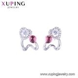 Xuping Wholesale Fashionable Jewelry, Crystals From Swarovski Women Earring Findings