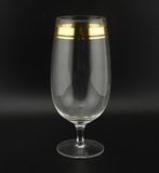 Painted Gold Crystal Wine Glass Gold Champagne Cup Goblet Crystal Wine Cup