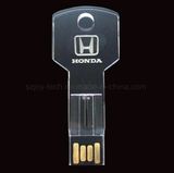 Crystal USB Flash Drive with Your Own 3D Logo