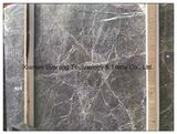 China Hermes Grey Marble Slab for Countertop and Tile with Veins