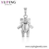 33720 Fashion Big Stone Flower Pendant with Crystals From Swarovski Jewelry