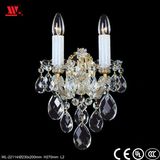 Traditional Sconce Light with Glass Decoration