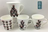 Gift Box Ceramic New Bone China Mug