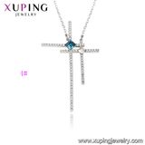 43231 Xuping Latest Elegant Fancy Chain Necklace Designs Made with Crystals From Swarovski