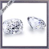 New Crushed Ice Cut Cushion Loose Moissanite Stone