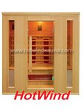 2016 New Far Infrared Sauna Room portable Wood Sauna for 4 People (SEK-AP4)
