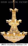 Hotel Luxury European Classical Crystal Chandelier Luster Light