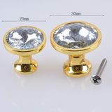 Door Cabinet Knob 25mm 30mm Crystal Glass Cupboard Drawer Handle