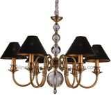 Leather Shade Crystal Lamp (SL2121-6)