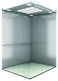 Small Machine Room Passenger Elevator with Hairline Stainless Steel