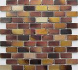 Matt Face Antique Style Brick Like Crystal Mosaic (CFC613)