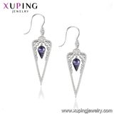 Wholesale China Crystals From Swarovski Gold Rhodium Plated Earrings