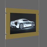 Hanging Type LED Slim Light Box with Screen Printing to Edge