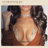Lady Crystal Rhinestone Chain for Body Belly Waist Bikini