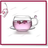 Elegant Style Espresso Glass Cup Mugs Tea Coffee Cappuccino