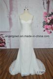 Elegant Mermaid Wedding Gown Long Tail