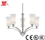 Luxury Chandelier with Opal Glass Lampshades 1625-613