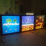 LED Crystal Mirror Ultra-Slim Light Box