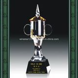 Customized Crystal Award with K9 Material Height 35cm