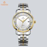 Men Quartz Band Watch Stainless Steel Watch72134