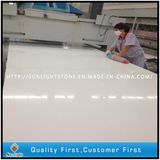 Polished White Quartz Engineered Artificial Quartz Stone for Countertop