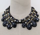 Lady High Quality Bead Crystal Costume Jewelry Choker Necklace (JE0156)