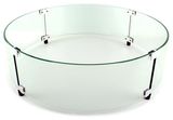 Glass Wind Guards for Fire Pit Inserts