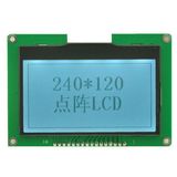 240X120 Graphic LCD Display, White Backlight LCD Display Module