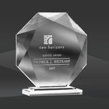 Stacked Crystal Octavia Award (JC-3870, JC-3871)